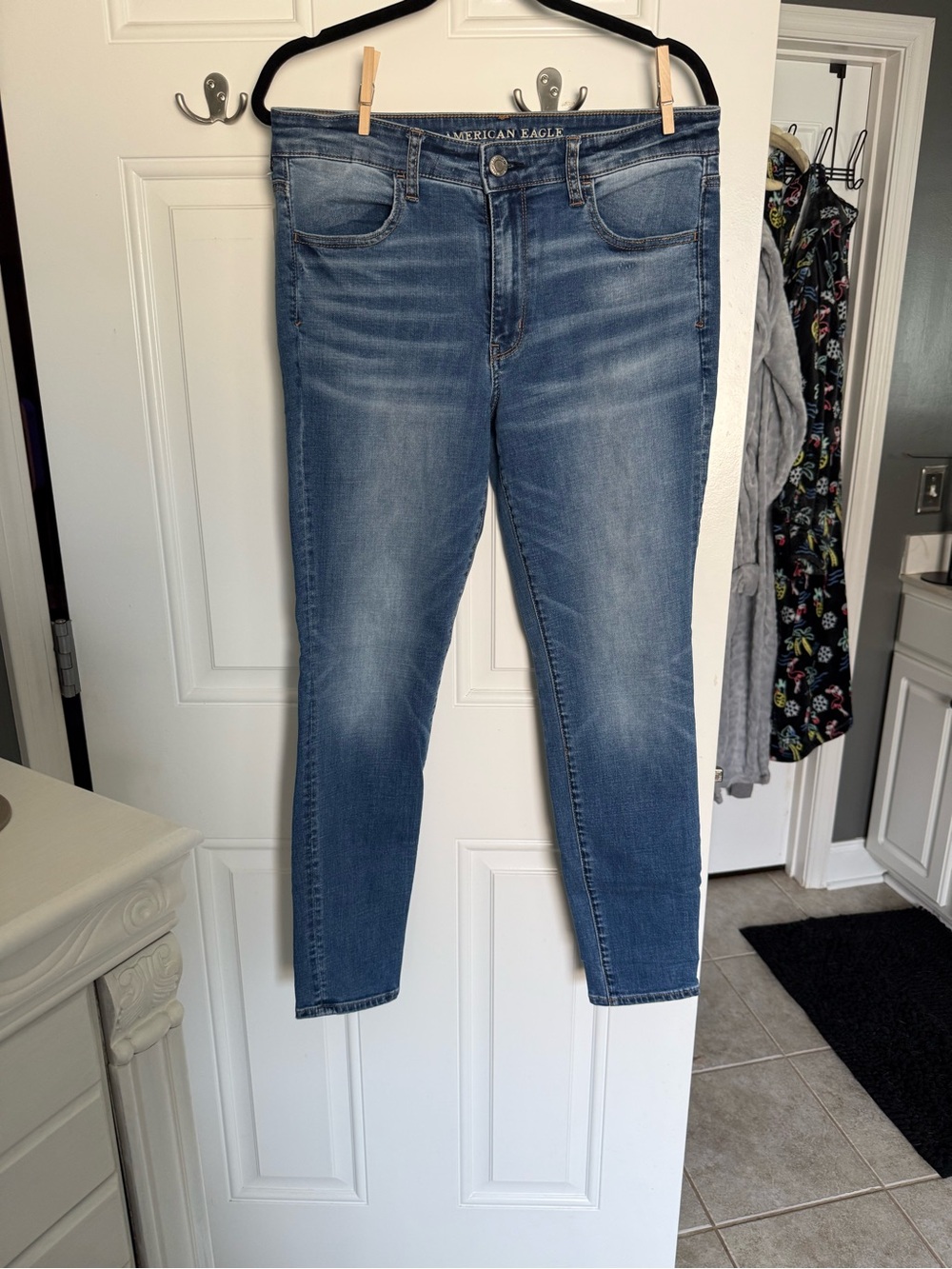 American Eagle Outfitters Light Blue Hi Rise Jegging
